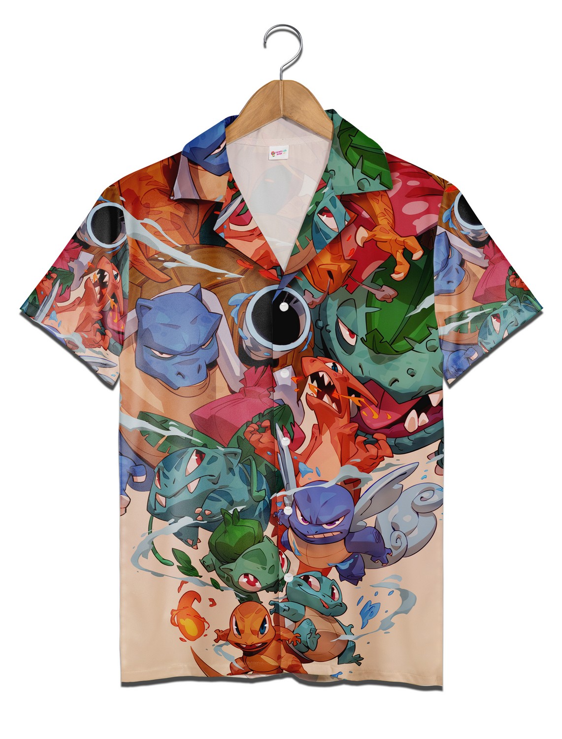 Pokemon Characters Aloha Shirt Cute Tropical Short Sleeve Button Up Shirt for Men Women Kids Pokemon Characters Aloha Shirt Cute Tropical Short Sleeve Button Up Shirt for Men Women Kids