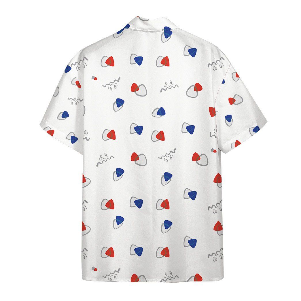 Pokemon Hawaiian Shirt Togepi Egg Pattern White Hawaii Shirt Pokemon Aloha Shirt