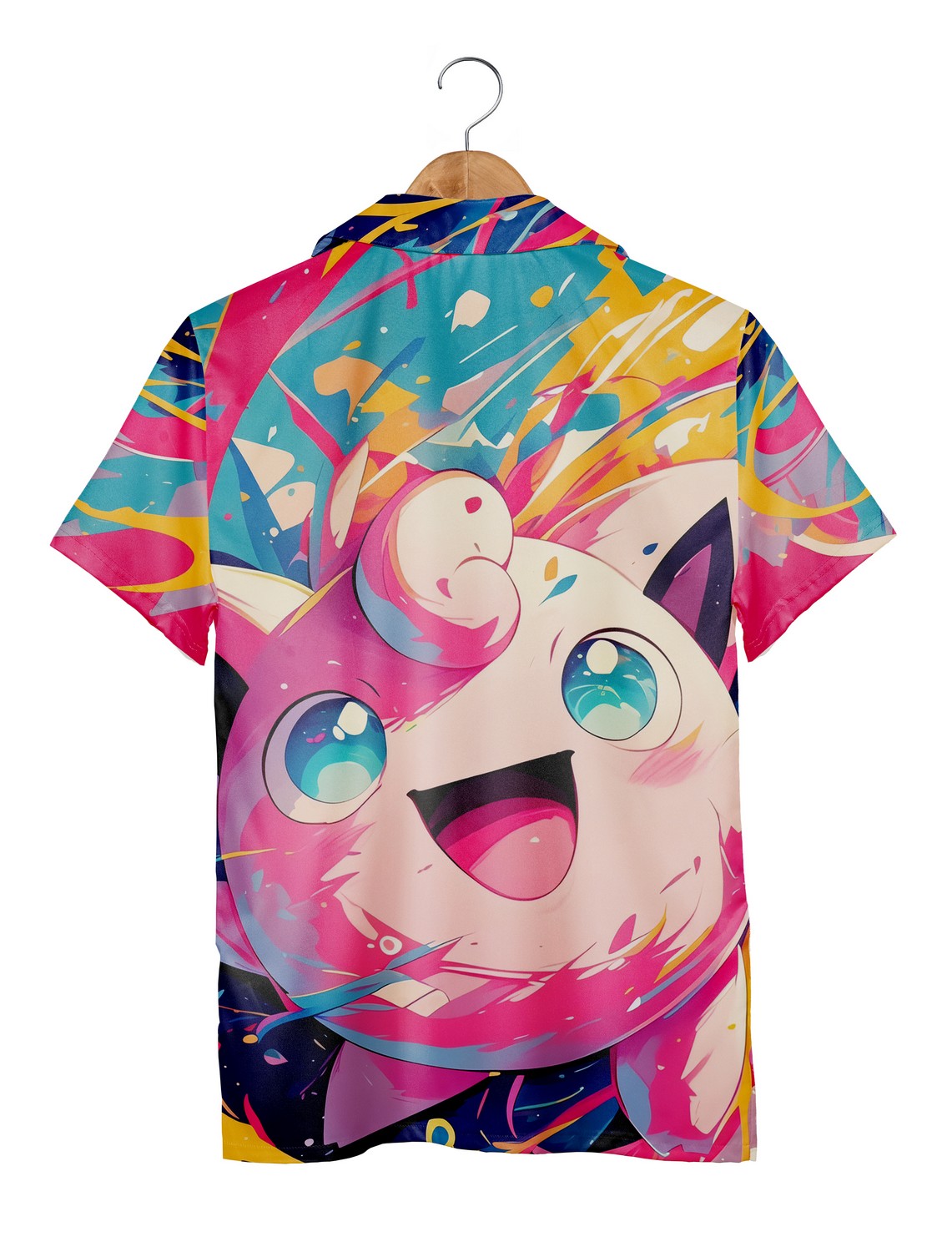 Pokemon Jigglypuff Anime Pokemon Hawaiian Shirt, Anime Set Summer Beach Shirt