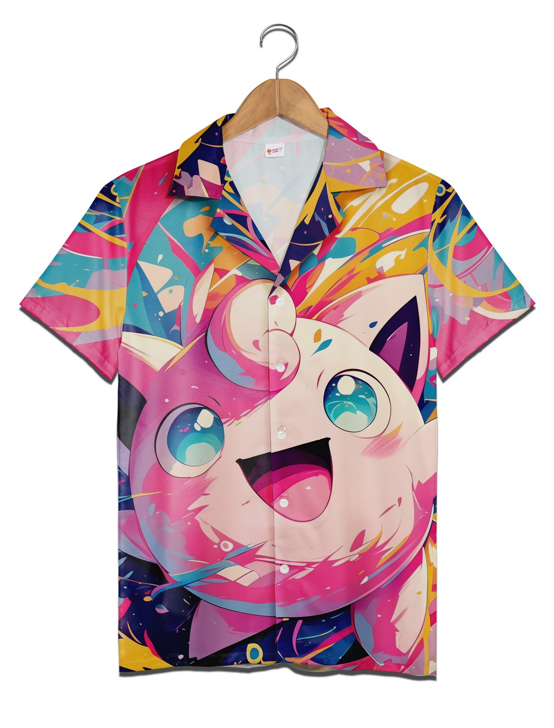 Pokemon Jigglypuff Anime Pokemon Hawaiian Shirt, Anime Set Summer Beach Shirt Pokemon Jigglypuff Anime Pokemon Hawaiian Shirt, Anime Set Summer Beach Shirt