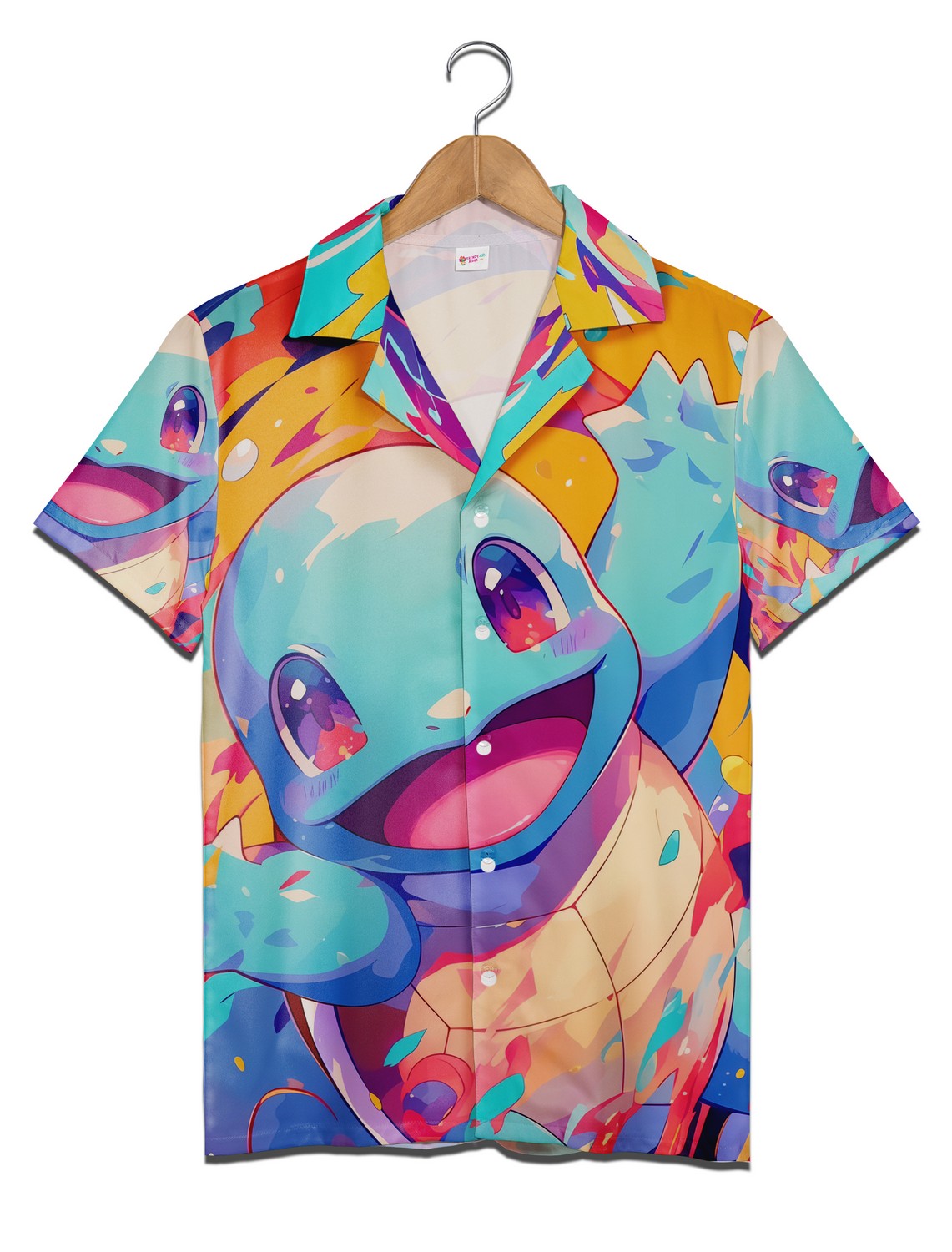 Pokemon Squirtle Funny 3D Hawaiian Shirt, Trending Anime Aloha Shirt Pokemon Squirtle Funny 3D Hawaiian Shirt, Trending Anime Aloha Shirt
