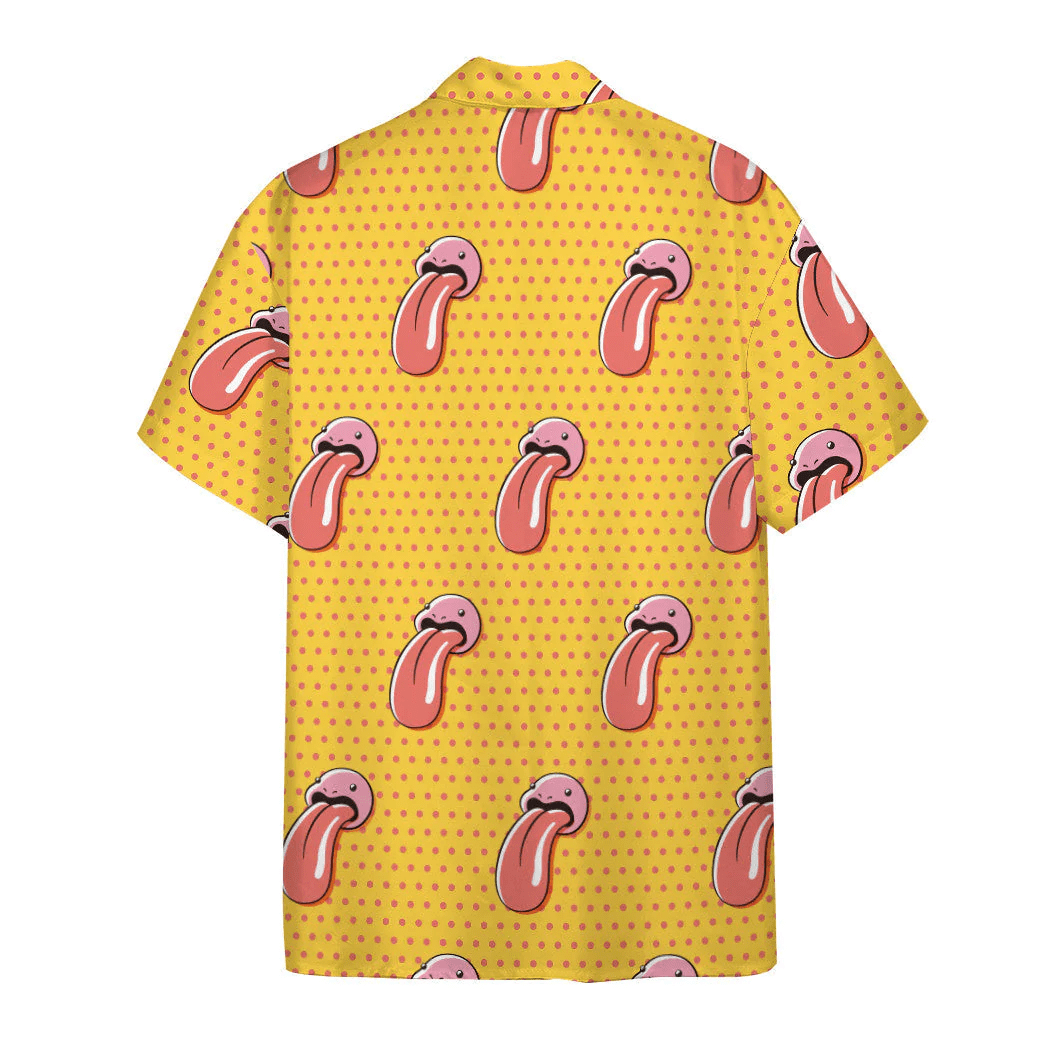 Pokemon Trendy Hawaiian Shirt Lickitung Yellow Hawaii Shirt Pokemon Aloha Shirt 2022