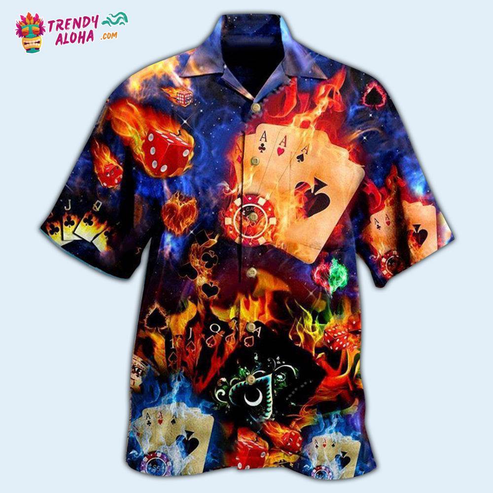 Poker Gambling Life Like Poker Has An Element Of Risk Hawaiian Shirt – Trendy Aloha