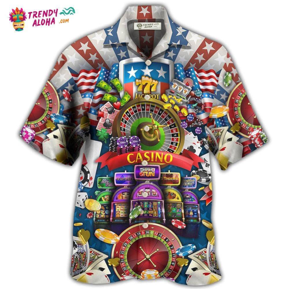 Poker Us Flag Casino Lover Hawaiian Shirt – Trendy Aloha Poker Us Flag Casino Lover Hawaiian Shirt – Trendy Aloha