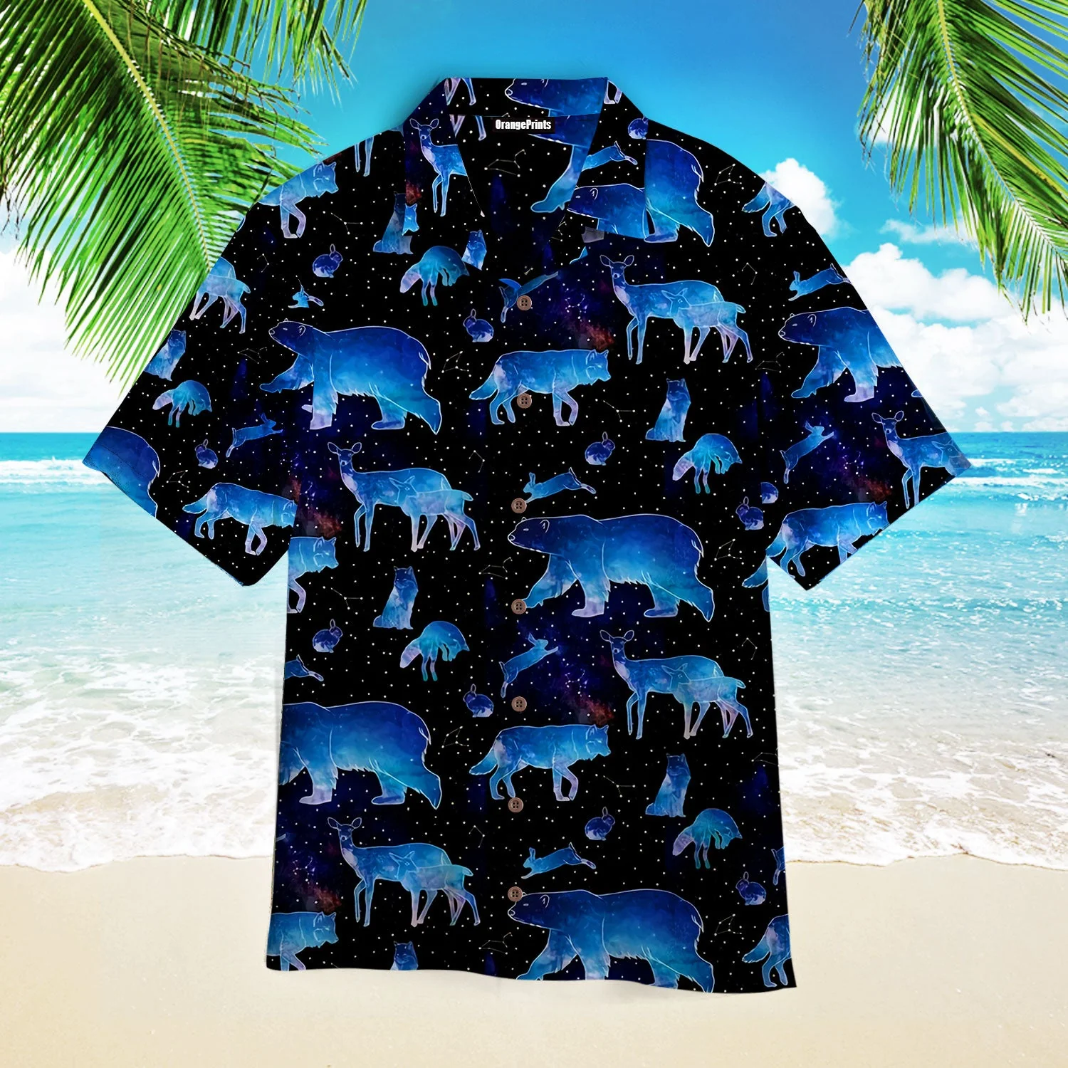Polar Bear Trendy Hawaiian Shirt