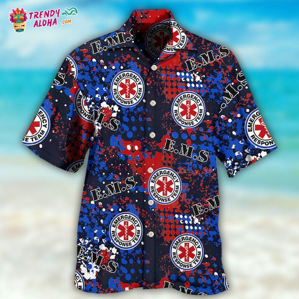 Police Military Fire And Nurses Hawaiian Shirt – Trendy Aloha