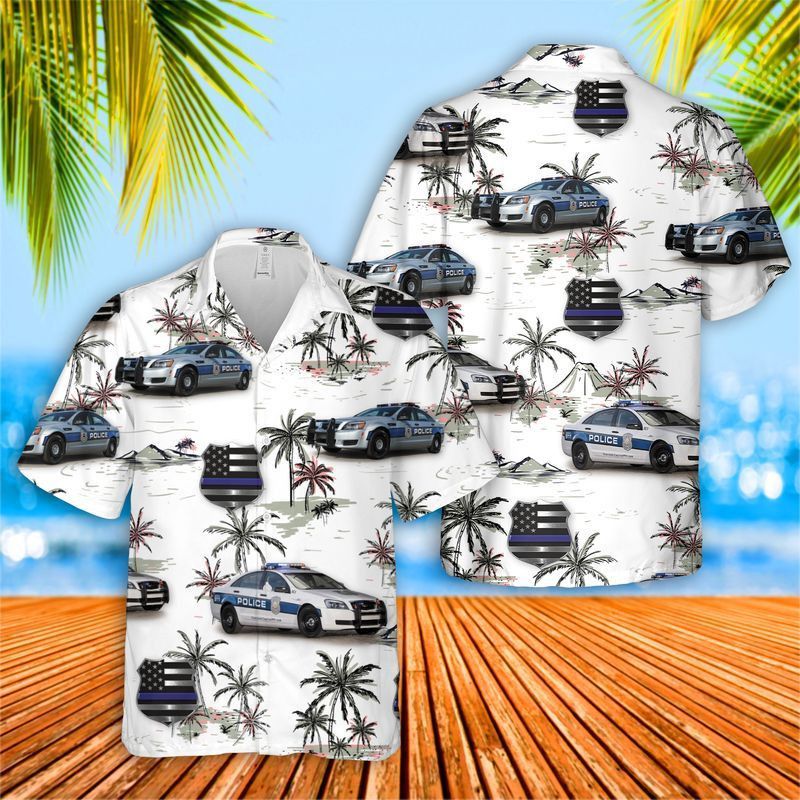 Police Trendy Hawaiian Shirt, Police Hawaii Shirt, Gift For Police Police Trendy Hawaiian Shirt, Police Hawaii Shirt, Gift For Police