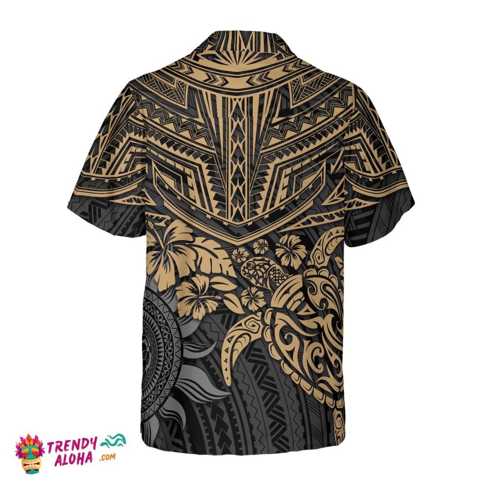 Polynesian Maori Sea Turtle Hawaiian Shirt