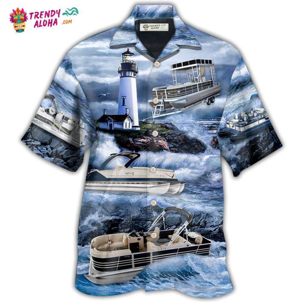 Pontoon Lighthouse Hawaiian Shirt – Trendy Aloha Pontoon Lighthouse Hawaiian Shirt – Trendy Aloha