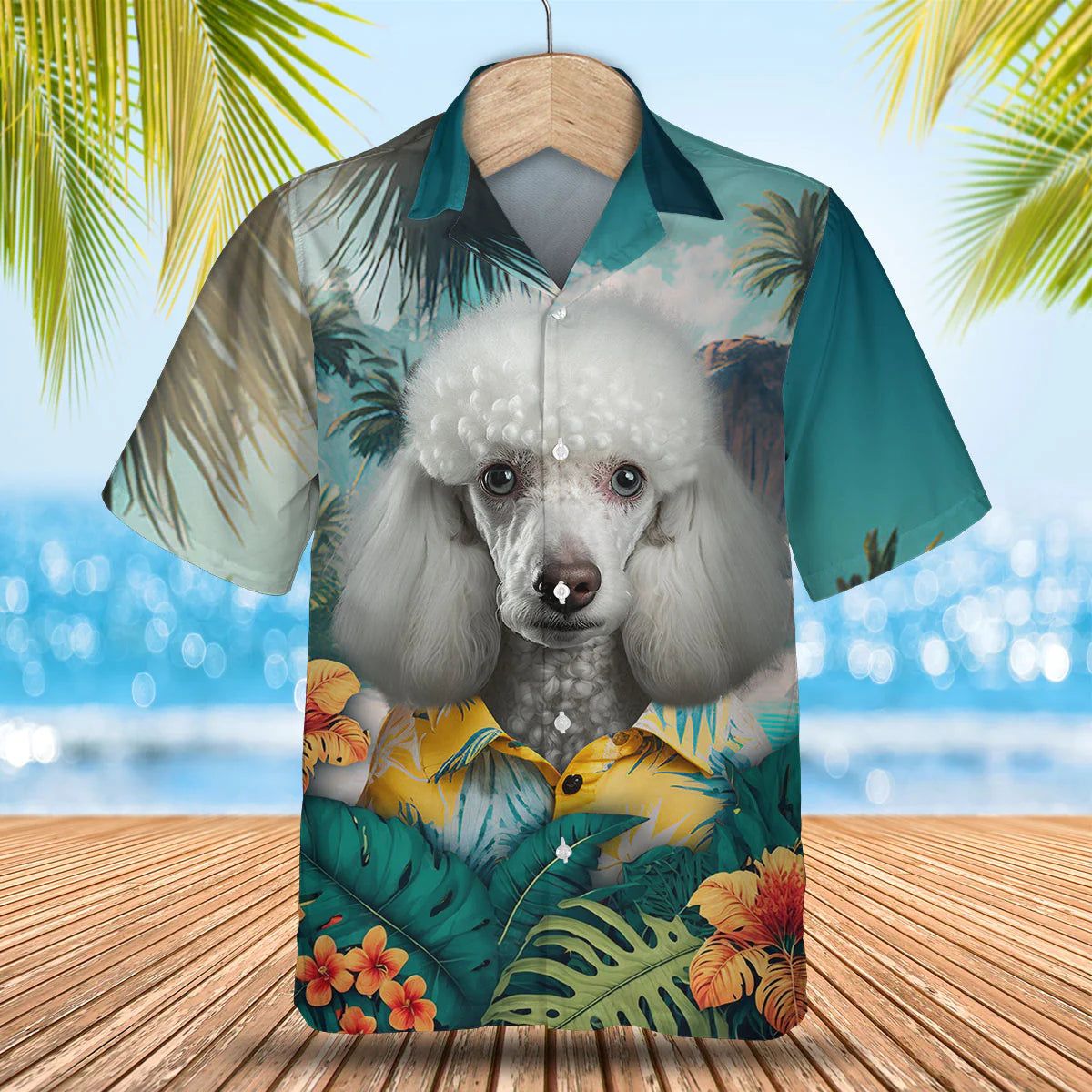 Poodle 1 – 3D Tropical Trendy Hawaiian Shirt Poodle 1 – 3D Tropical Trendy Hawaiian Shirt