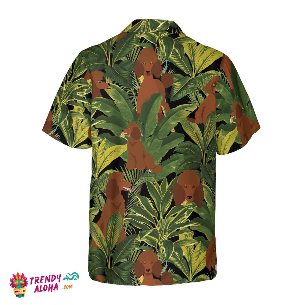 Poodle Tropical Summer Time Poodle Hawaiian Shirt, Best Dog Shirt For Men And Women