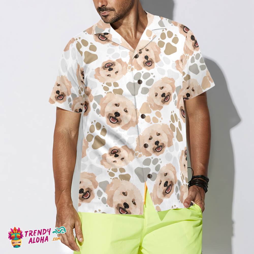 Poodles & The Paws Hawaiian Shirt Poodles & The Paws Hawaiian Shirt