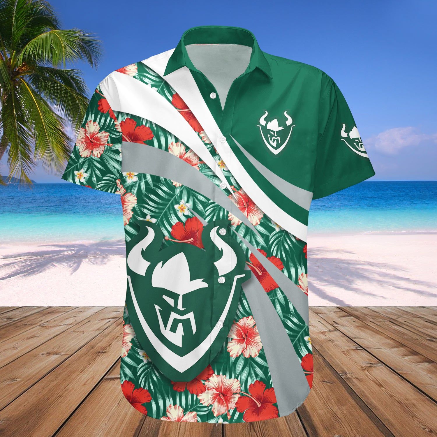 Portland State Vikings Hawaii Shirt Hibiscus Sport Style – NCAA