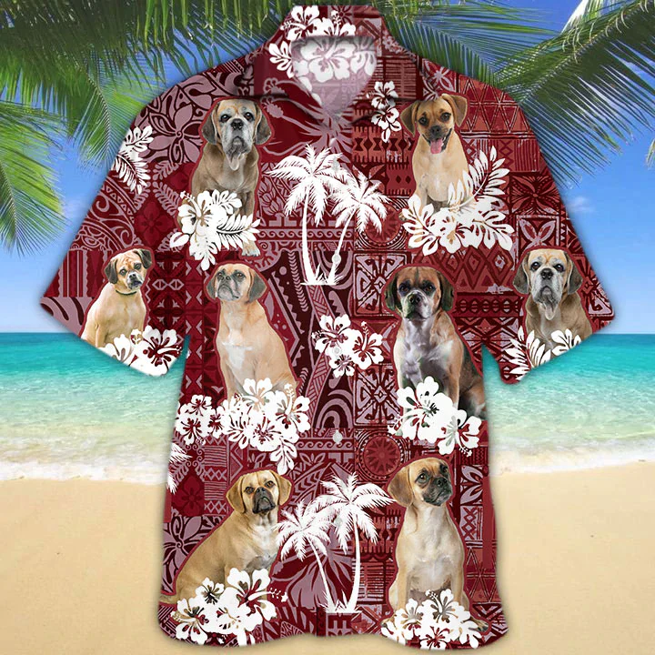 Portuguese Water Dog Red Trendy Hawaiian Shirt, Gift For Dog Lover Shirts, Men’s Trendy Hawaiian Shirt, Summer Hawaiian Aloha Shirt Portuguese Water Dog Red Trendy Hawaiian Shirt, Gift For Dog Lover Shirts, Men’s Trendy Hawaiian Shirt, Summer Hawaiian Aloha Shirt