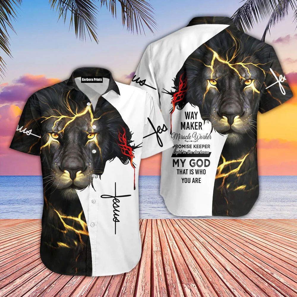Premium Jesus My God That Is You Are Aloha Hawaiian Shirts For Men & For Women