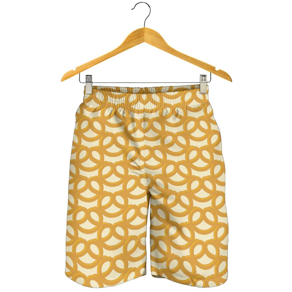 Pretzels Pattern Print Design 01 For Men Women Kid Shorts