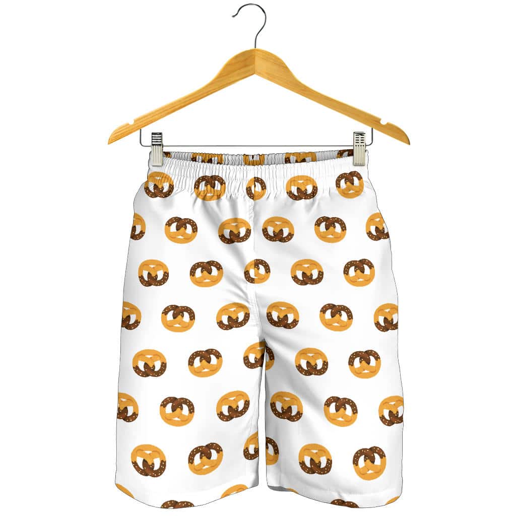 Pretzels Pattern Print Design 02 For Men Women Kid Shorts