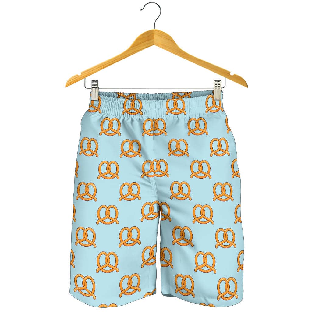 Pretzels Pattern Print Design 03 For Men Women Kid Shorts