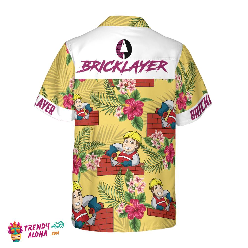Proud Bricklayer Hawaiian Shirt