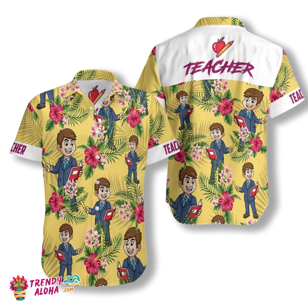 Proud Teacher Hawaiian Shirt Proud Teacher Hawaiian Shirt