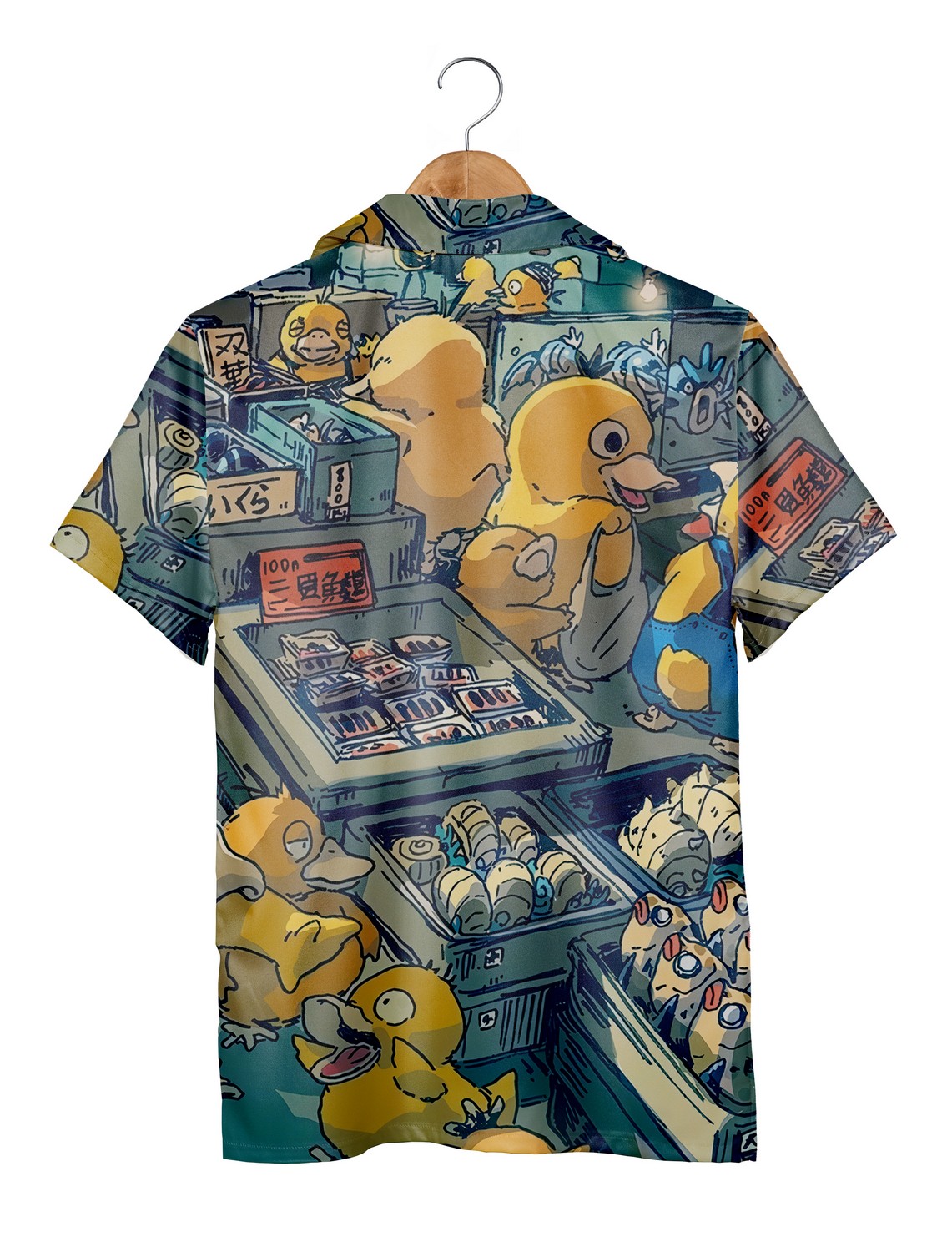 Psyduck Pokemon Hawaiian Shirt Gift For Men Women And Kids