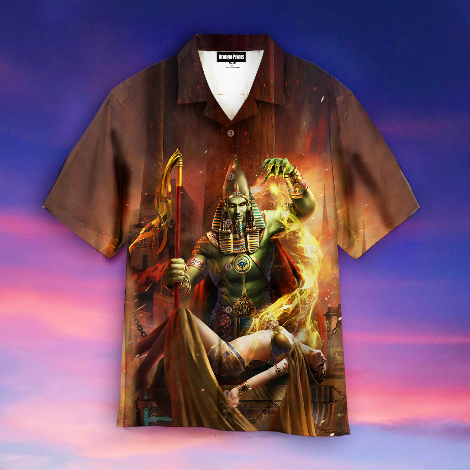 Ptah Egyptian God Aloha Hawaiian Shirts For Men And Women |