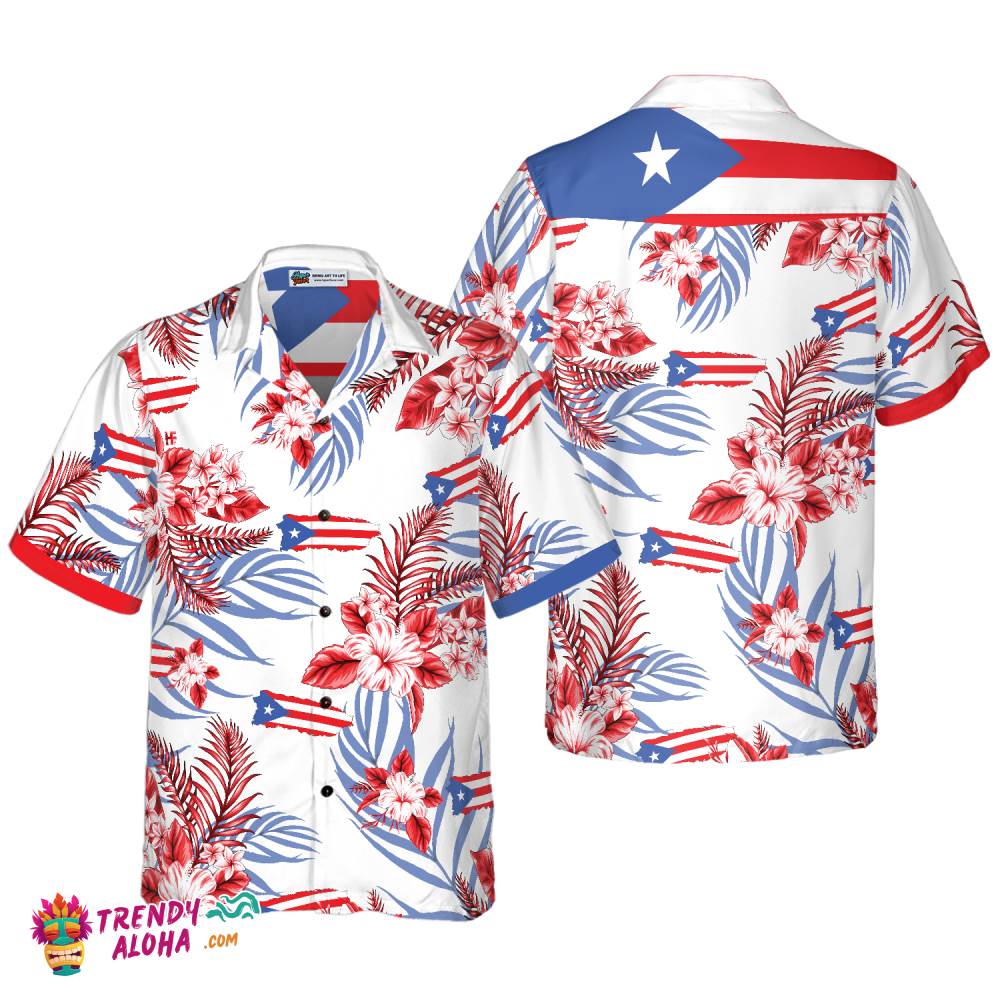 Puerto Rico Hawaiian Shirt