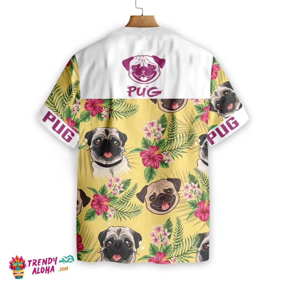 Pug Hawaiian Shirt