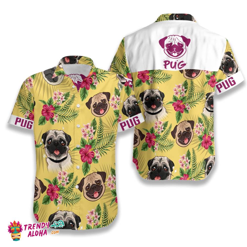 Pug Hawaiian Shirt Pug Hawaiian Shirt