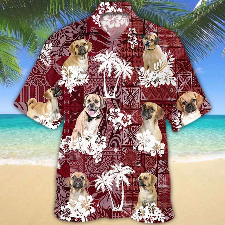 Puggle Dog Trendy Hawaiian Shirt, Gift For Dog Lover Shirts, Men’s Trendy Hawaiian Shirt, Summer Hawaiian Aloha Shirt Puggle Dog Trendy Hawaiian Shirt, Gift For Dog Lover Shirts, Men’s Trendy Hawaiian Shirt, Summer Hawaiian Aloha Shirt
