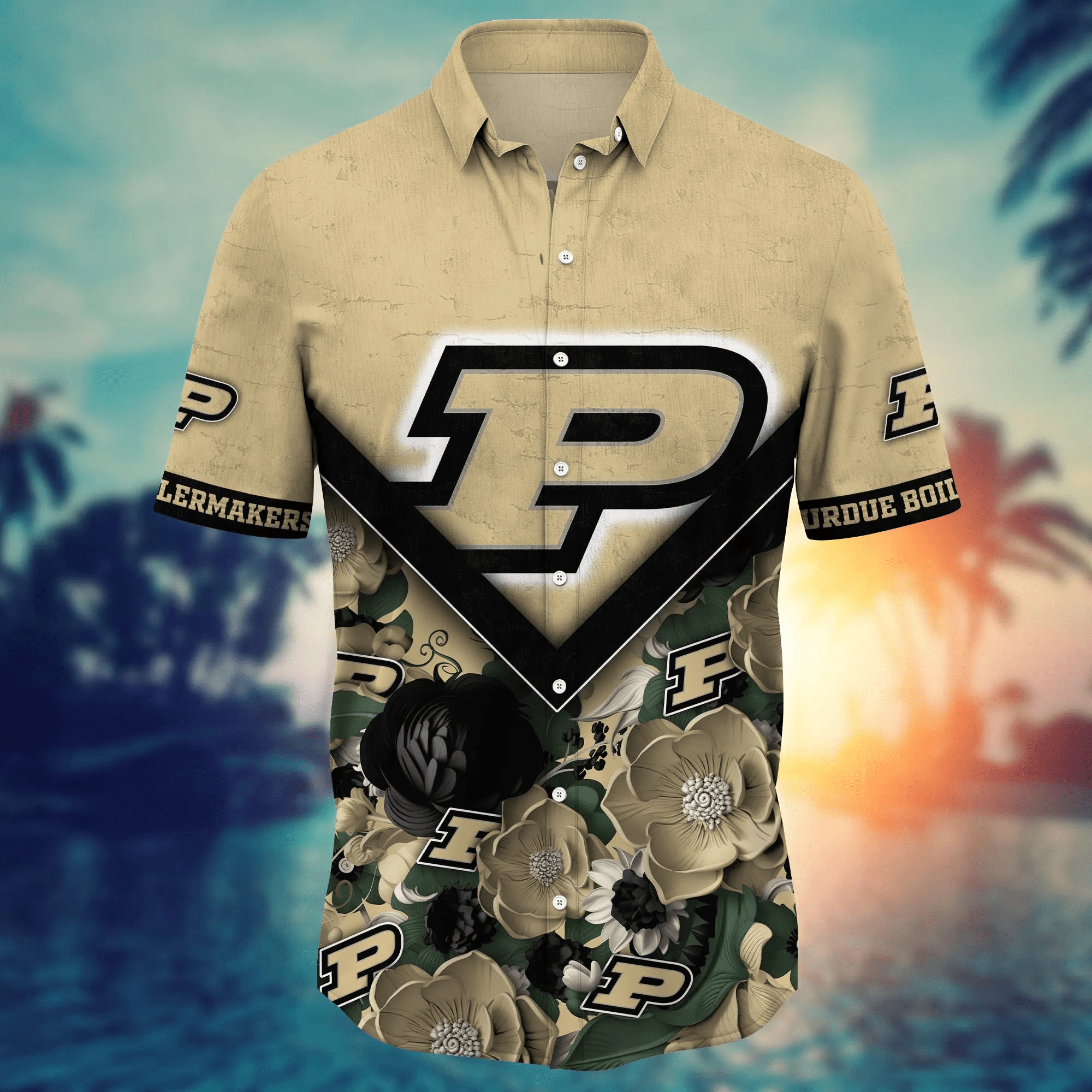 Purdue Boilermakers NCAA Hawaiian Shirt Custom Long Days Aloha Shirt