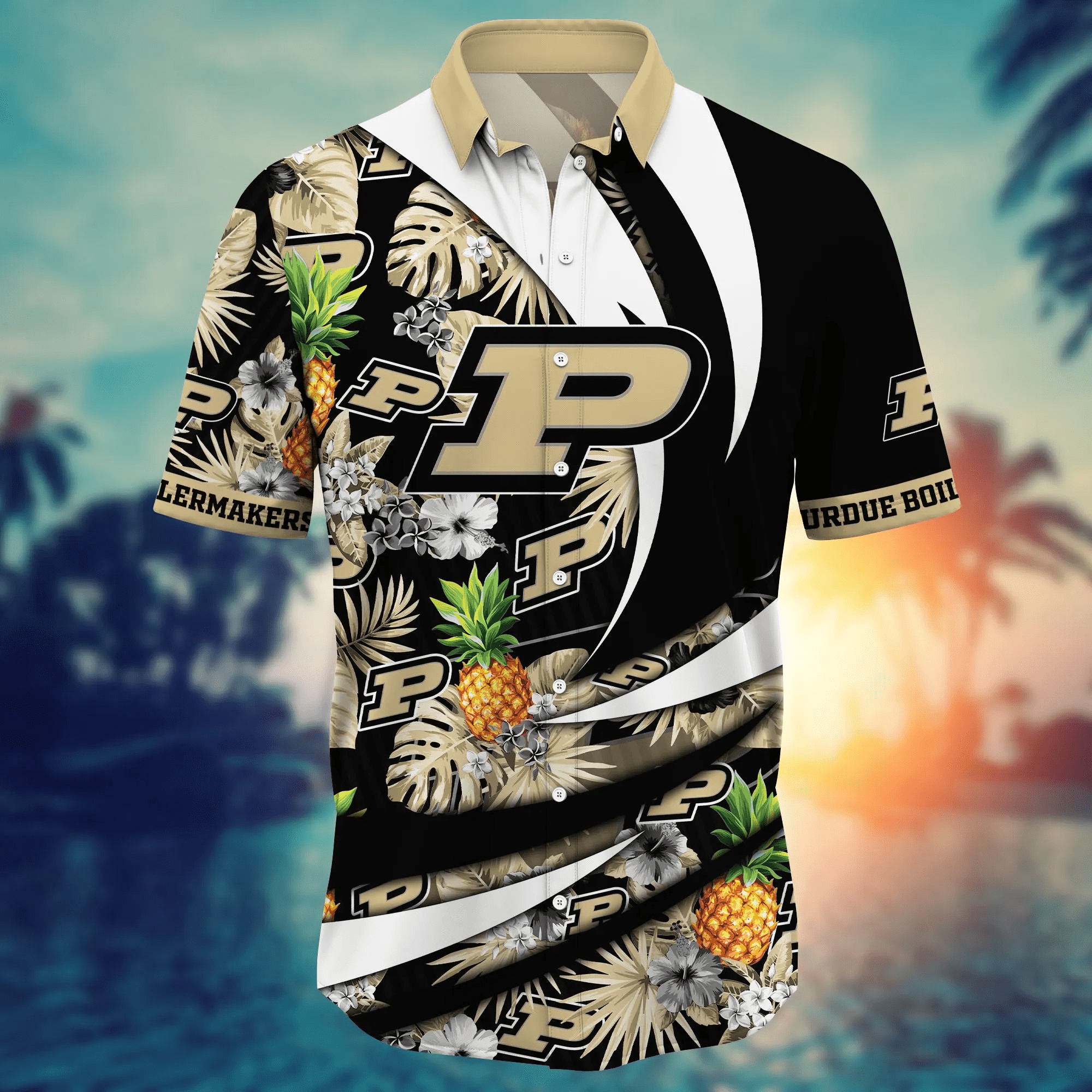 Purdue Boilermakers NCAA Hawaiian Shirt Dry Season Aloha Shirt