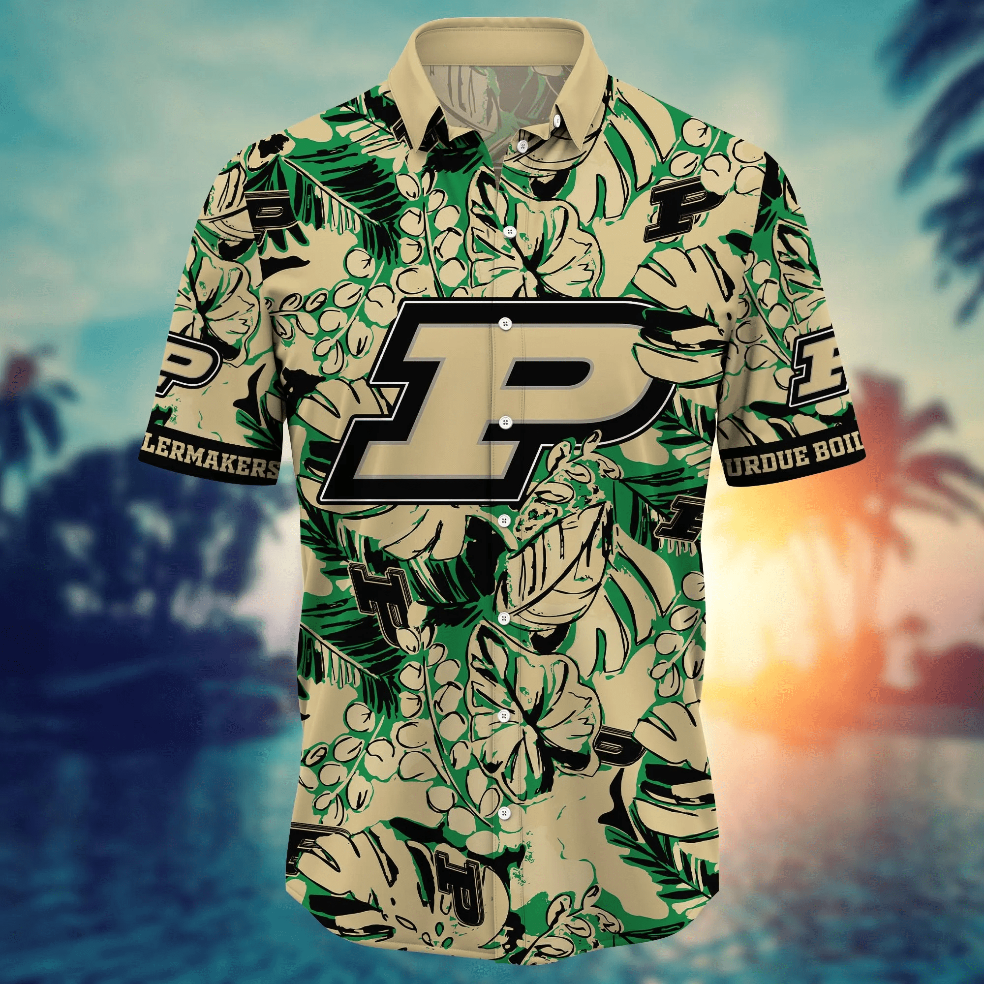 Purdue Boilermakers NCAA Hawaiian Shirt Ice Cream Season Aloha Shirt