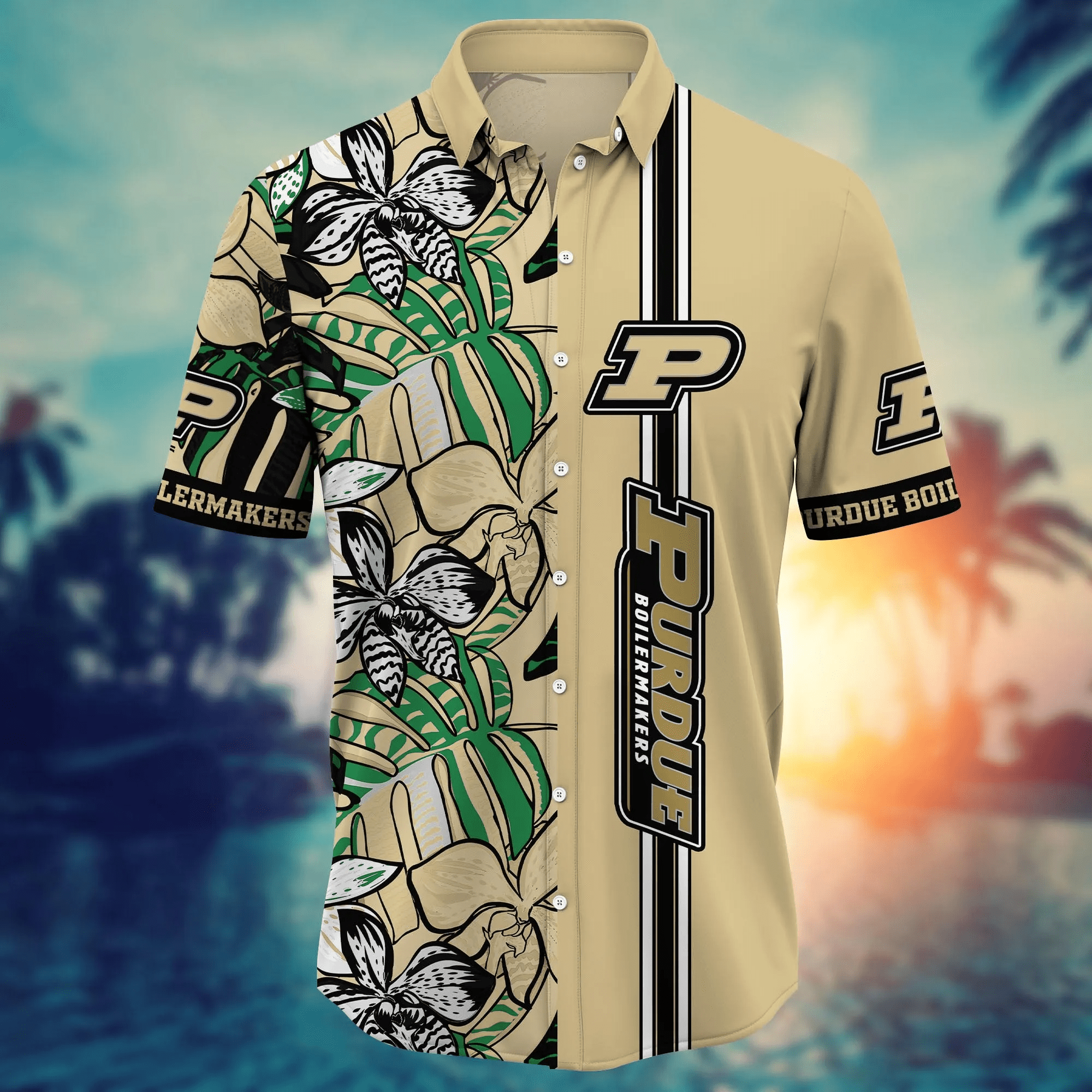 Purdue Boilermakers NCAA Hawaiian Shirt Sunscreen Aloha Shirt