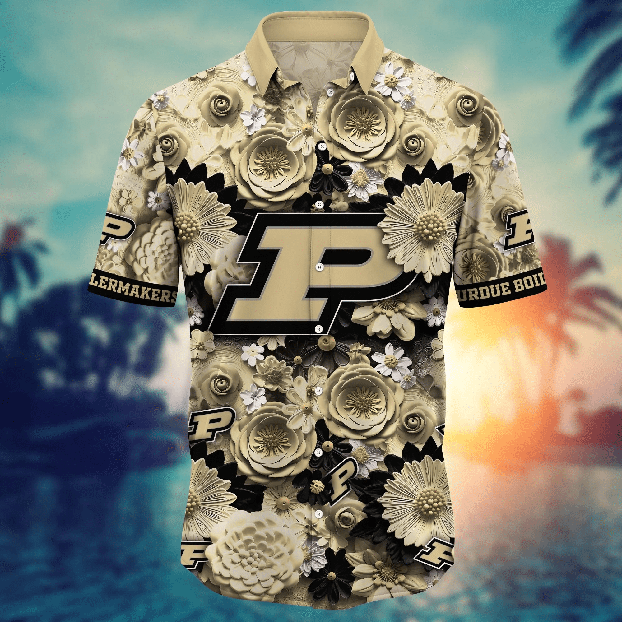 Purdue Boilermakers NCAA Hawaiian Shirt Trending For This Summer Customize Shirt Any Team