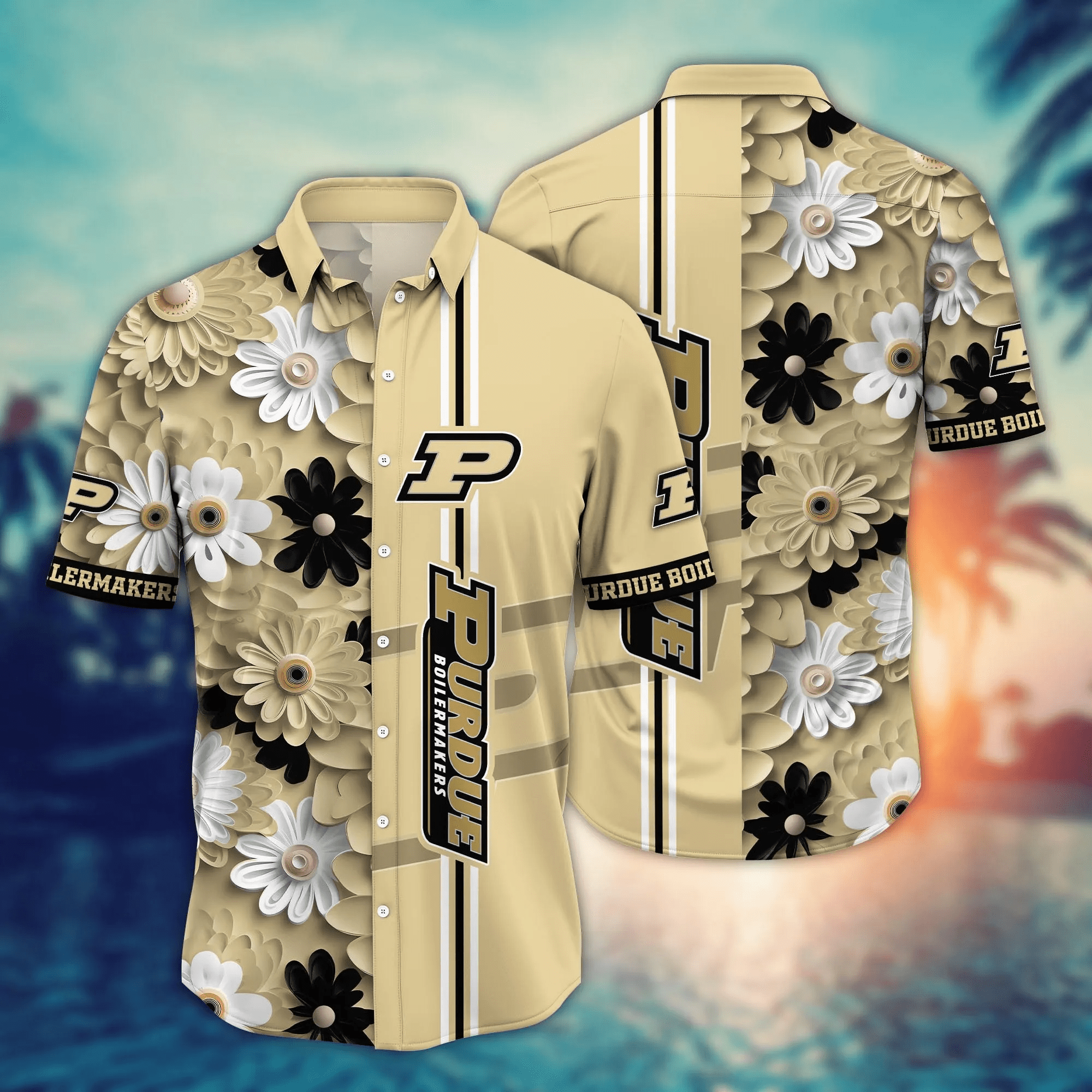 Purdue Boilermakers NCAA Hawaiian Shirt Warm Season Tournament Play Shirts