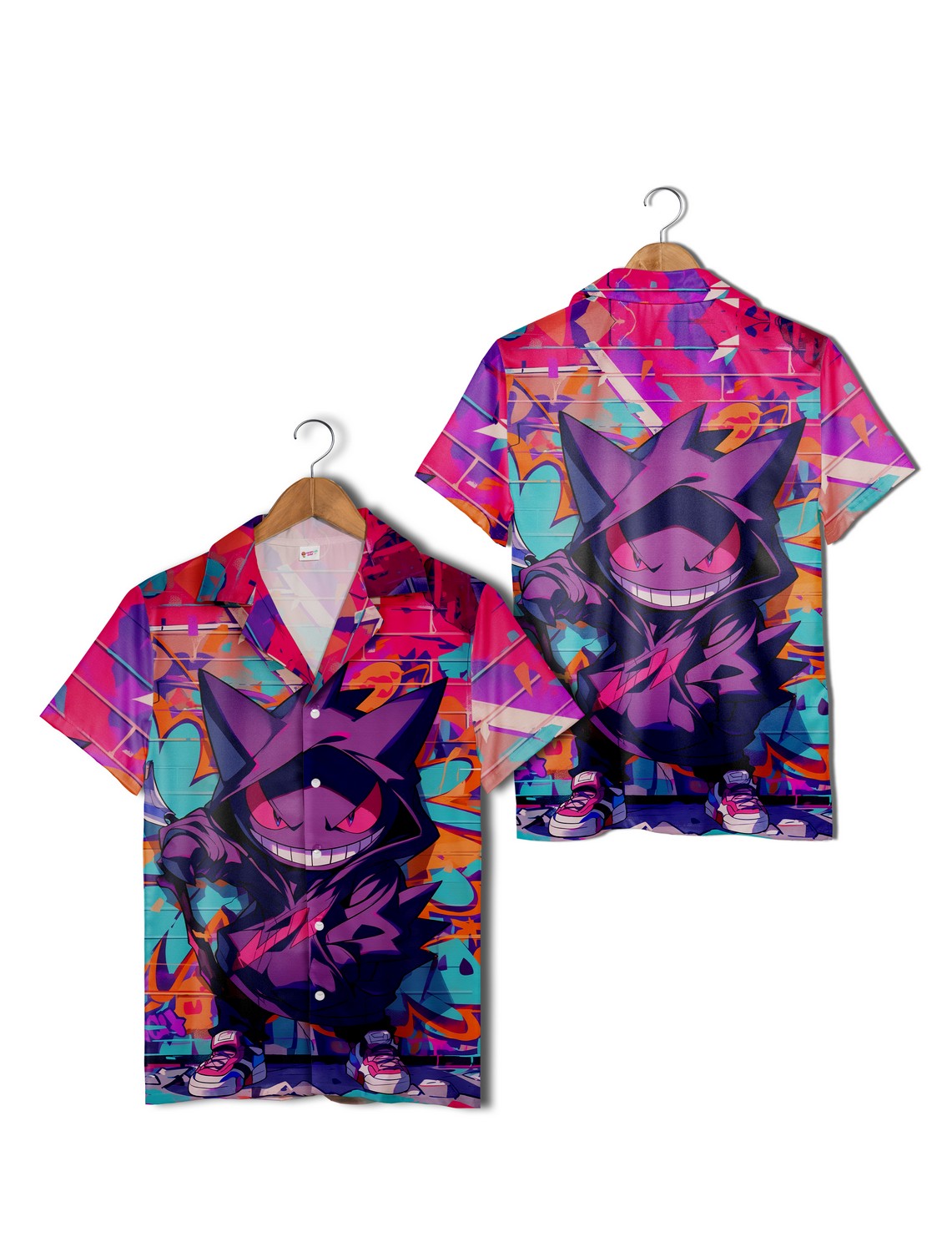 Purple Pokemon Art Hawaiian Shirt Unique Graphic Aesthetic Tropical Shirt Vacation Family Teams Outfit Purple Pokemon Art Hawaiian Shirt Unique Graphic Aesthetic Tropical Shirt Vacation Family Teams Outfit