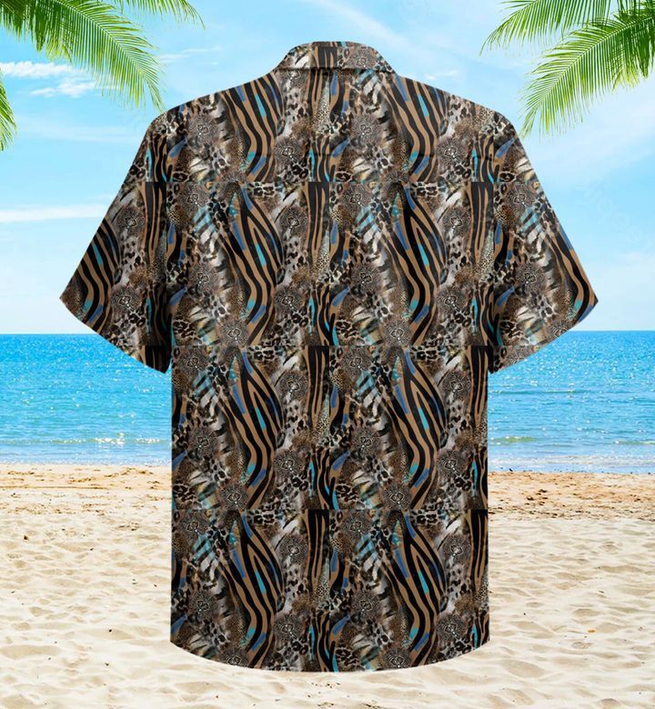 Purple Zebra Purple Trendy Hawaiian Shirt 3D
