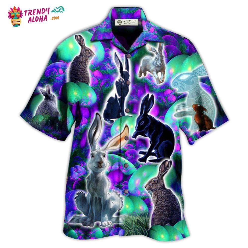 Rabbit Get Egg Cited For Easter Hawaiian Shirt – Trendy Aloha Rabbit Get Egg Cited For Easter Hawaiian Shirt – Trendy Aloha