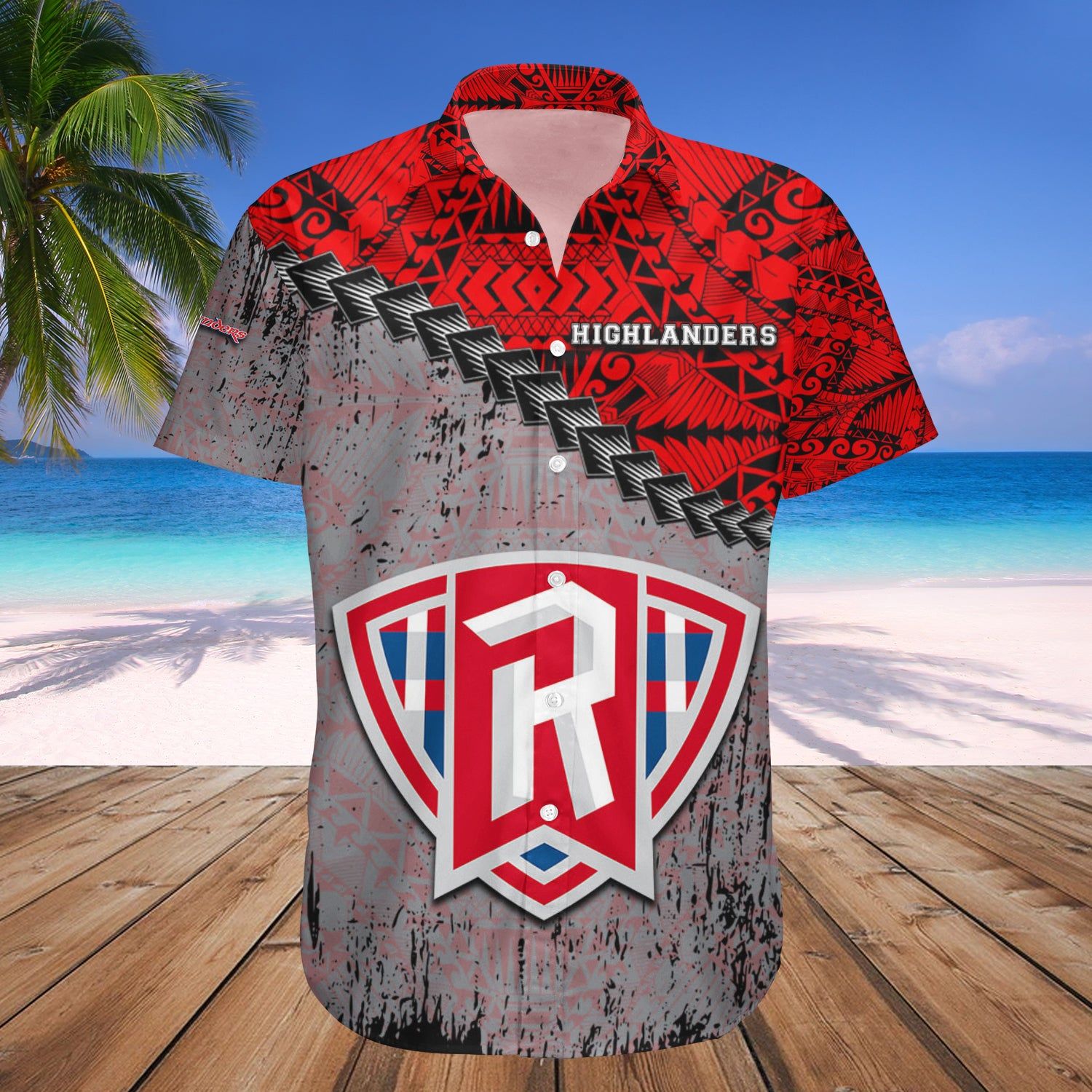 Radford Highlanders Hawaii Shirt Grunge Polynesian Tattoo – NCAA