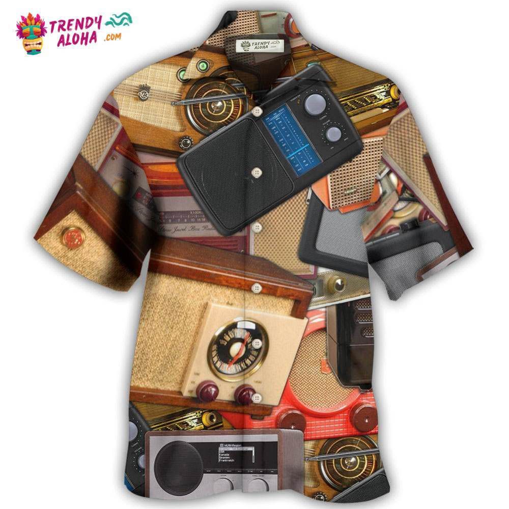 Radio Vintage Chill Life Hawaiian Shirt – Trendy Aloha Radio Vintage Chill Life Hawaiian Shirt – Trendy Aloha