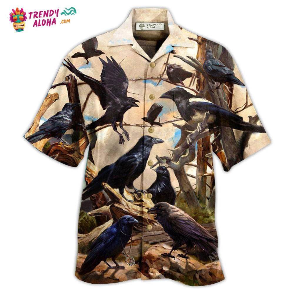 Raven All Crows Are Not Raven Hawaiian Shirt – Trendy Aloha Raven All Crows Are Not Raven Hawaiian Shirt – Trendy Aloha