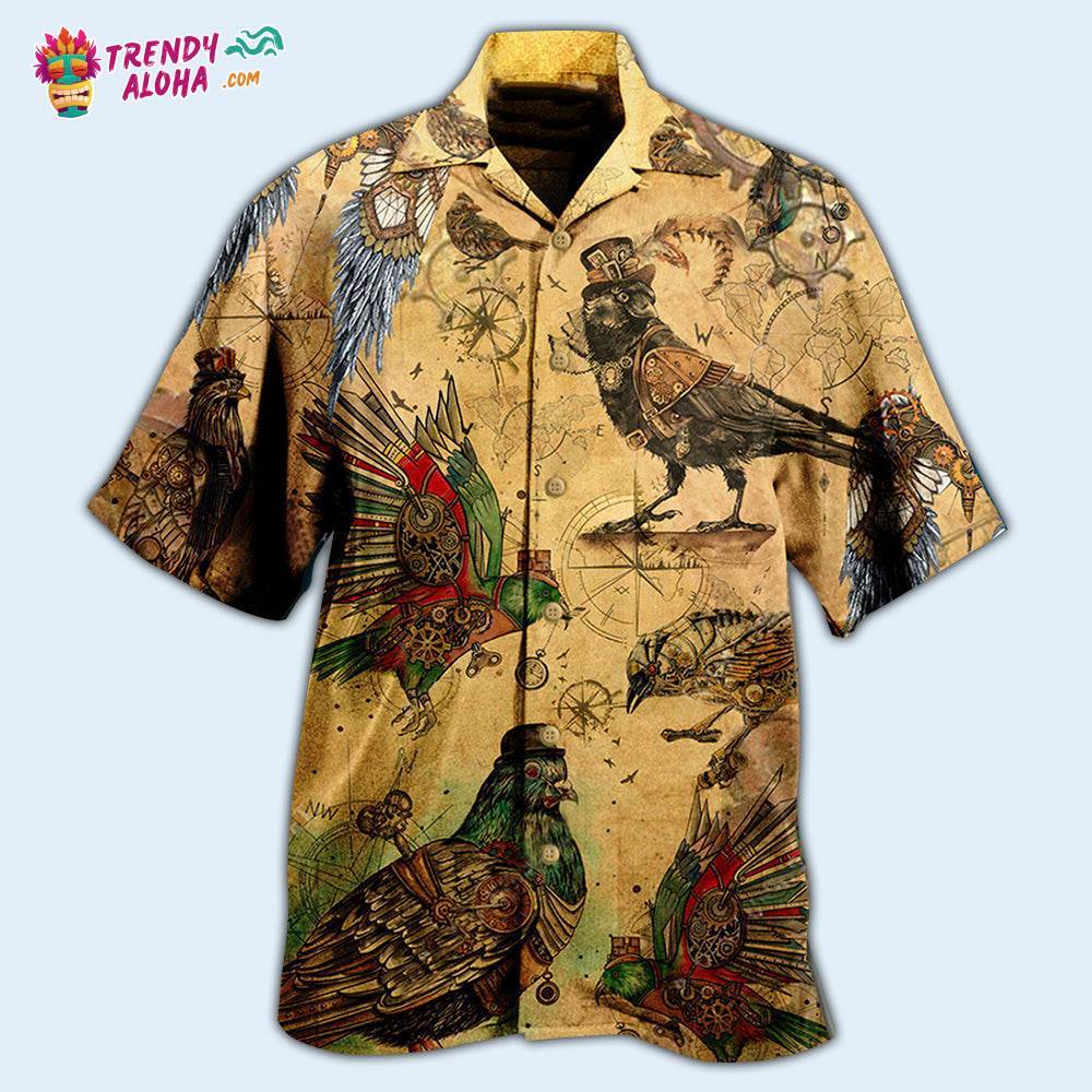 Raven Just Aren’T To Be Caged Hawaiian Shirt – Trendy Aloha
