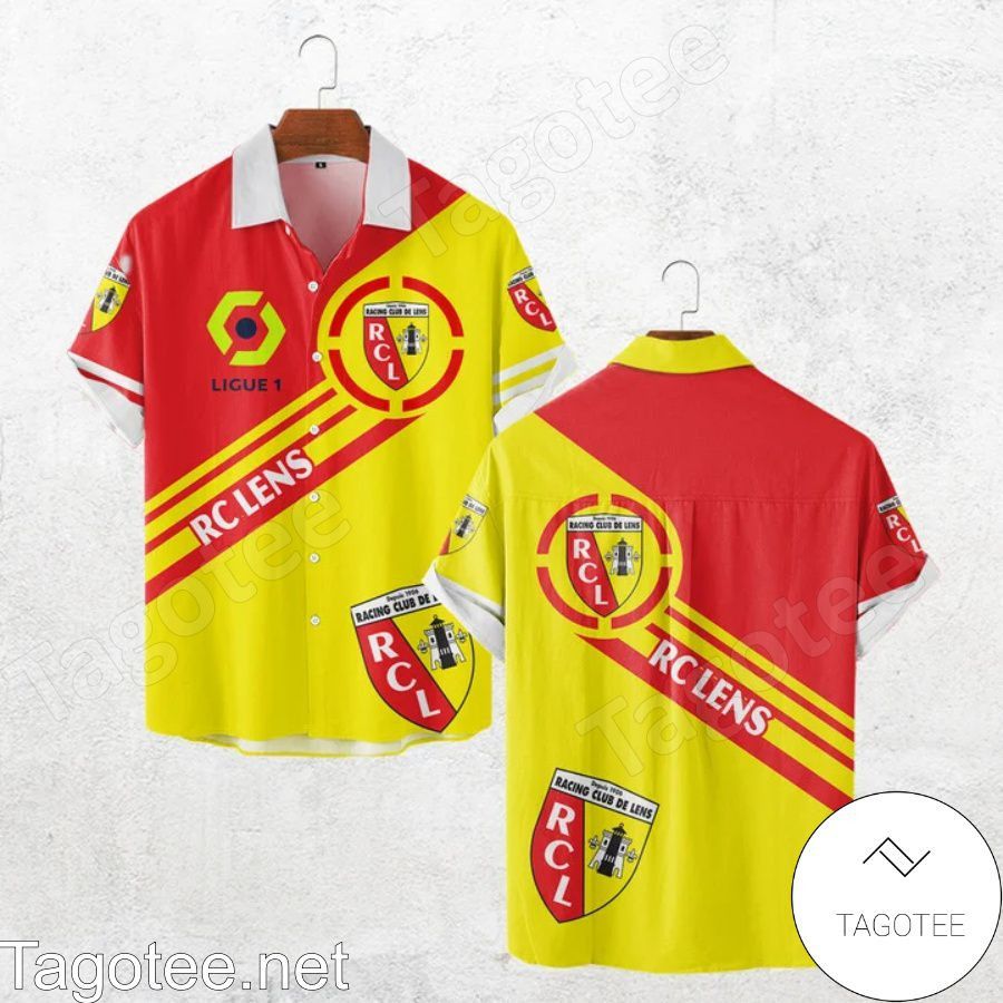 Rc Lens Red Yellow Hawaiian Shirt