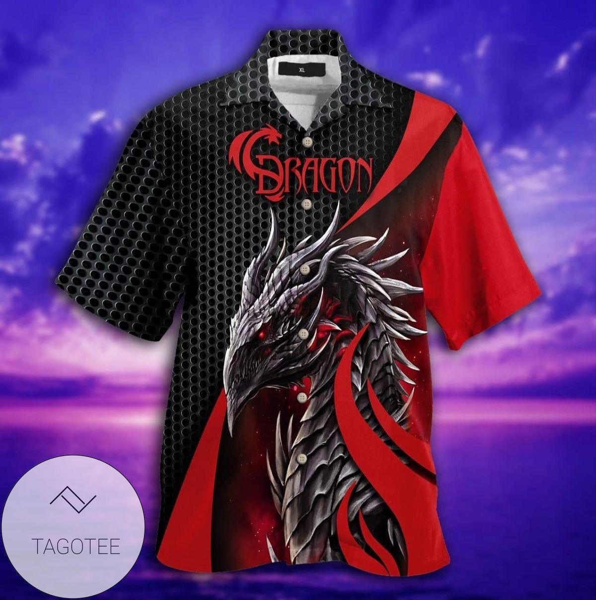 Red Dragon Exclusive Design Unique Hawaiian Shirt Collection