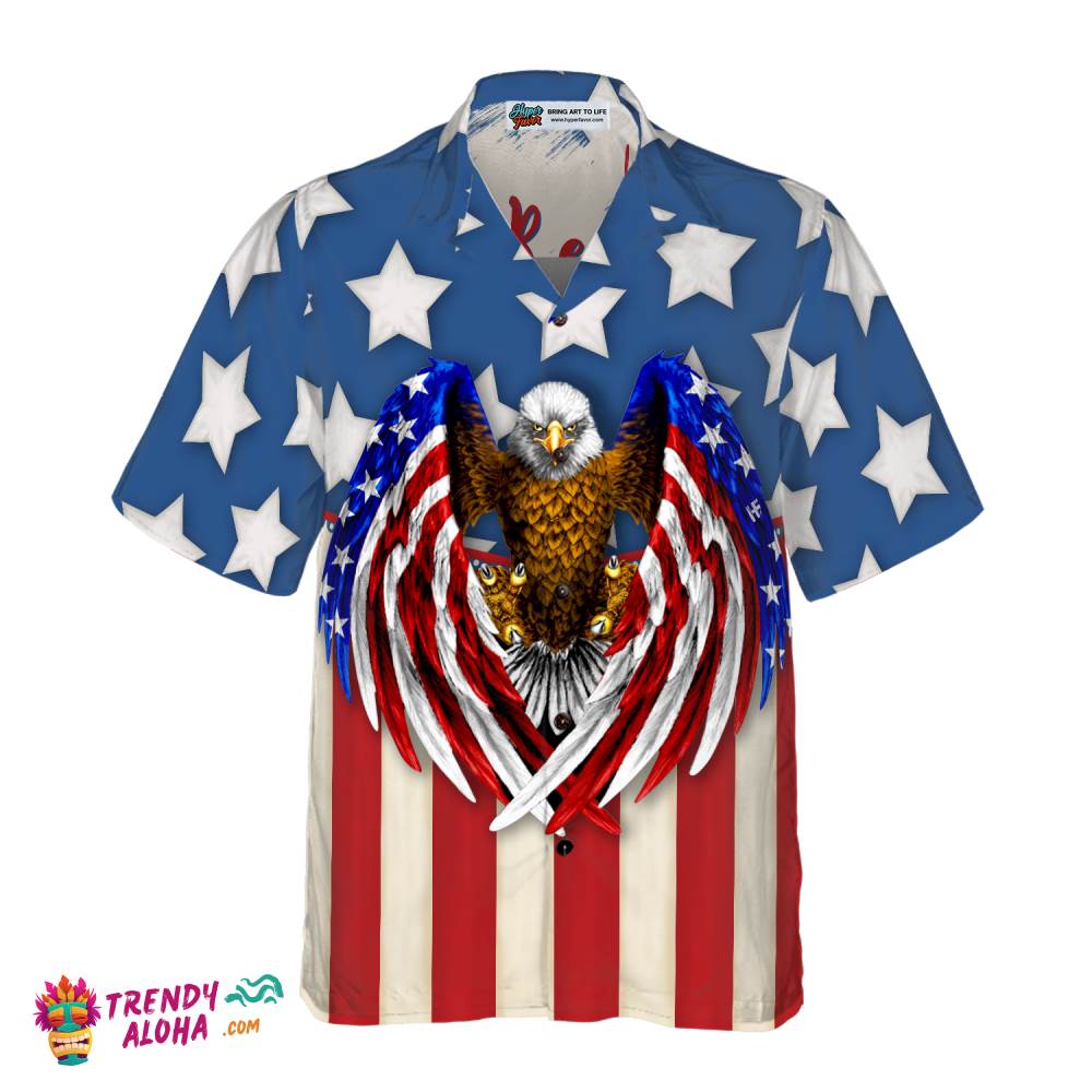 Red White Boujee Hawaiian Shirt