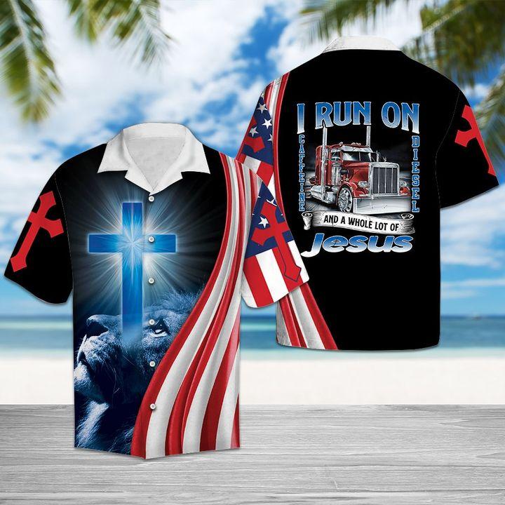 Redeemer’s Retreat: Jesus-themed Tropical Shirt