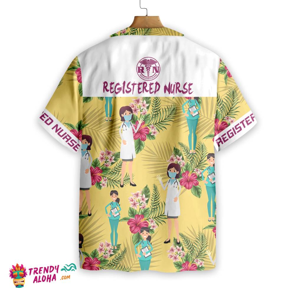 Registered Nurse Hawaiian Shirt