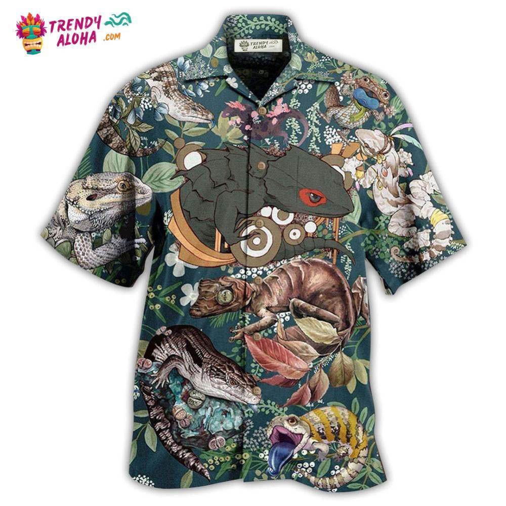 Reptile Animals Love Reptile Hawaiian Shirt – Trendy Aloha Reptile Animals Love Reptile Hawaiian Shirt – Trendy Aloha