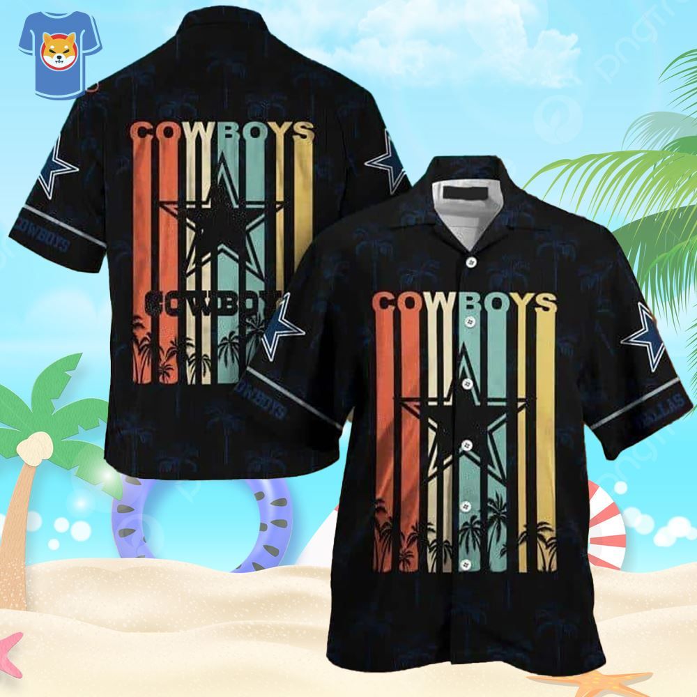 Retro Beachwear NFL Dallas Cowboys Essential Hawaiian Design